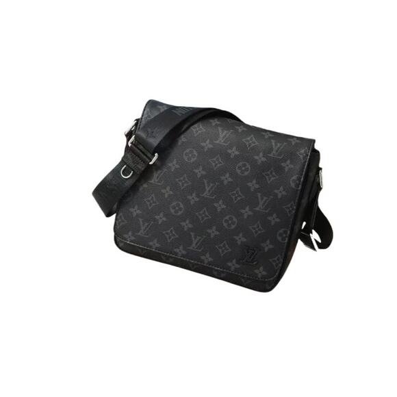 Louis Vuitton Monogram Eclipse Messenger Bag | New w/ Receipt - Picture 1 of 6